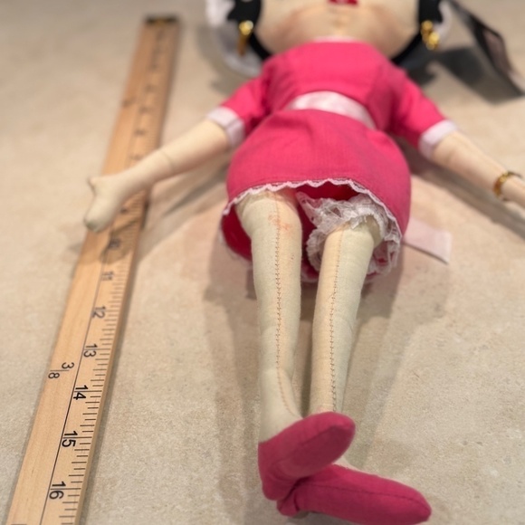 Vintage Betty Boop Rag Doll 17 Inch Kelly Toys - Picture 7 of 8